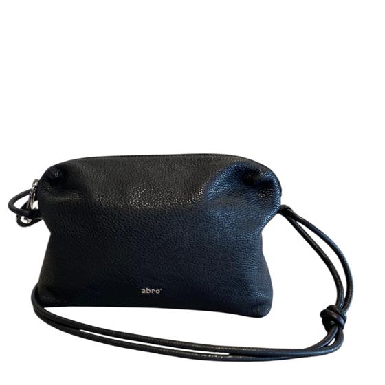 abro KNOTTED BIG Crossbody Bag, Umhängetasche, schwarz