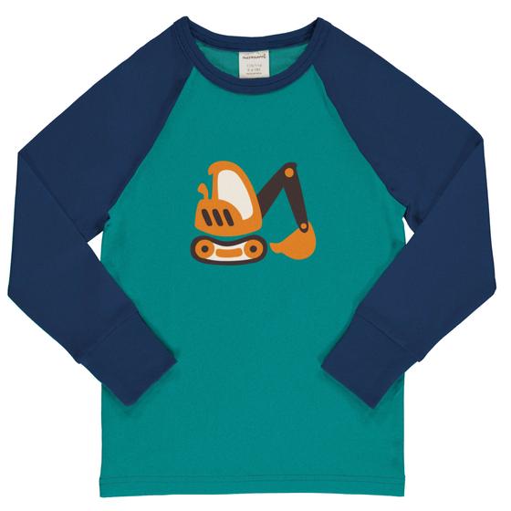 Langarmshirt "Excavator", Biobaumwolle, GOTS-zertifiziert