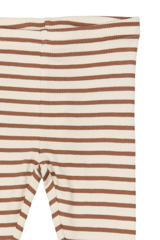 Petit Piao Leggings Sky Striped Rawhide