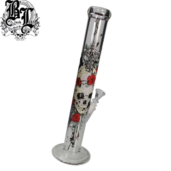Glasbong, Black Leaf®, Skull & Roses