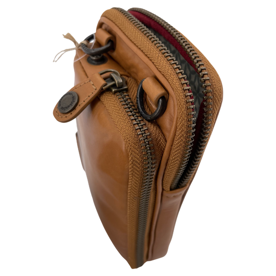 Aunts & Uncles Handytasche PRUNE cognac