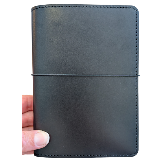 Notebook Leder Sleeve Schwarz von Herrn Pong
