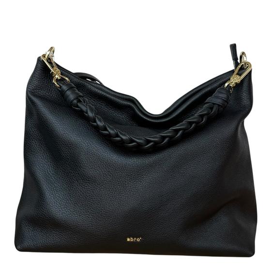 abro SOLEY Hobobag Schultertasche, schwarz