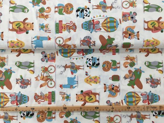 Baumwolle Abenteuertiere