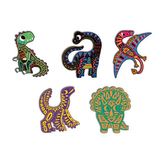 Janod Kratzbilder Dinosaurier