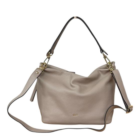 abro EBONY Hobo Schultertasche beige