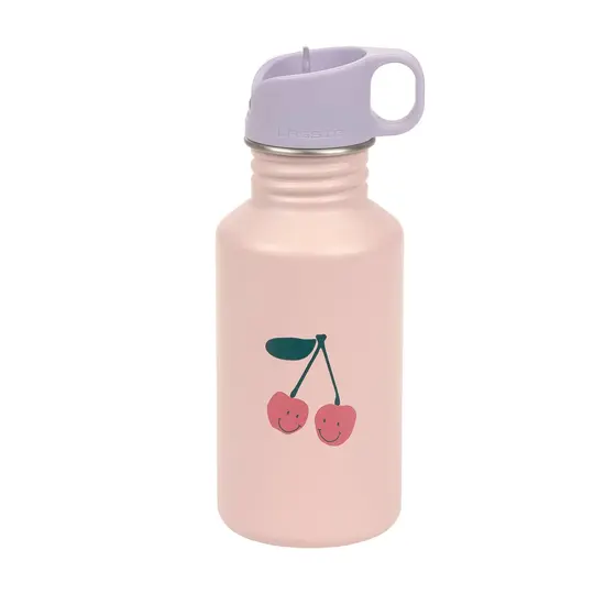 Lässig Edelstahl Kinder Trinkflasche - Happy Fruits Cherry
