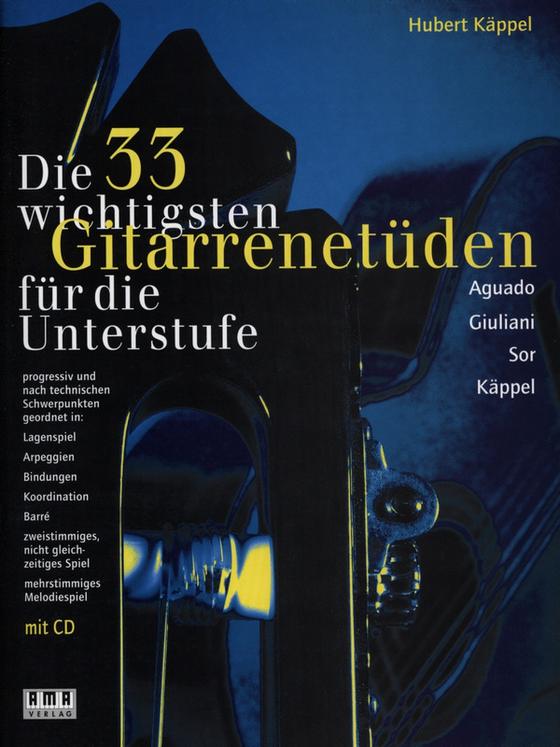Die 33 wichtigsten Gitarrenetüden