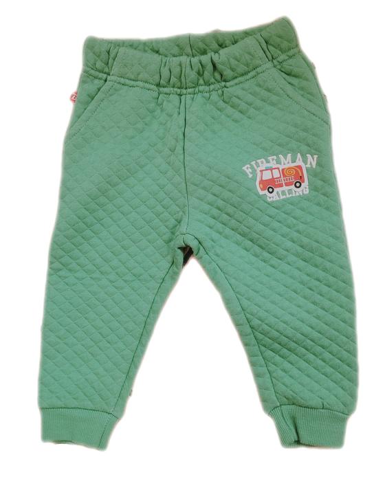 Stepphose "Feuerwehr", grün