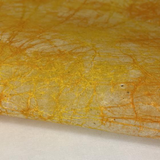 Daphne, Batik, Rissmuster (gelb/orange)