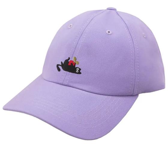 Baseball Cap Katze Lila