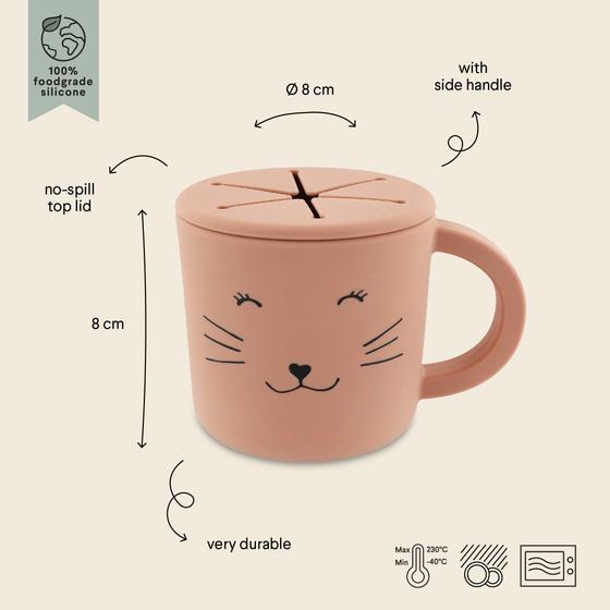 Trixie Silikon-Snackbecher Mrs. Cat