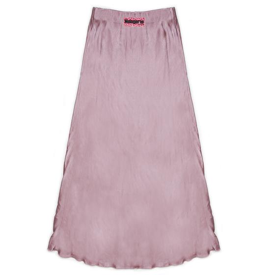goldmarie Rock MOINGIORNO rotes Leo Label - dark rose mit Glanz 