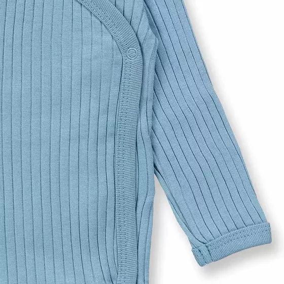 Sense Organics Wickelbody Langarm Ygon Light Denim