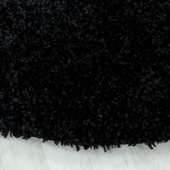 Sydney Shaggy siyah 160 x 230 cm