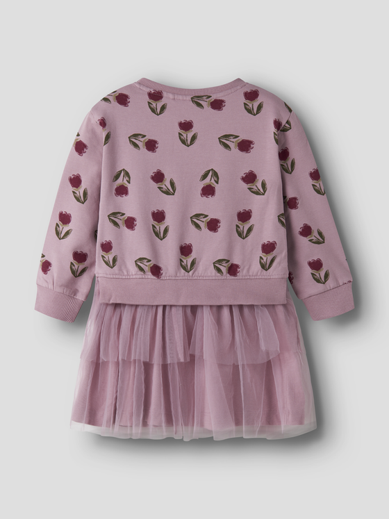 Name It Sweat Dress Tulip Lilac