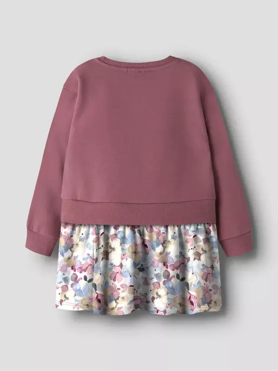 Name It Kleid Langarm Flowers Wild Ginger