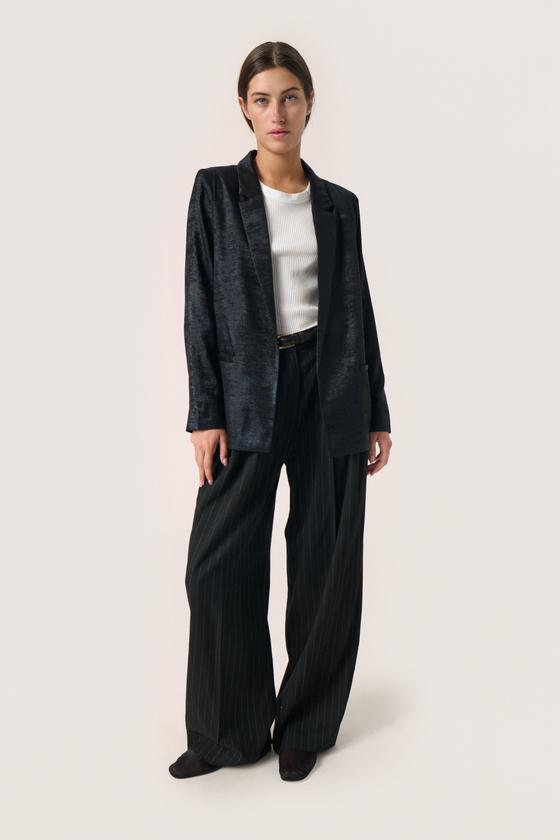 SOAKED Blazer SLElvie Ronya 30408174 - schwarz mit Schimmer 