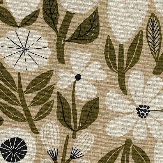 Flower Canvas Gather Bookhou Kokka