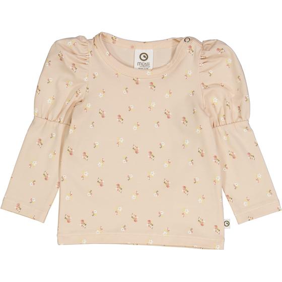 Müsli by Green Cotton Langarmshirt Puff Balsam Rose