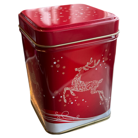 Teedose mit Hirschmotiv, 100g