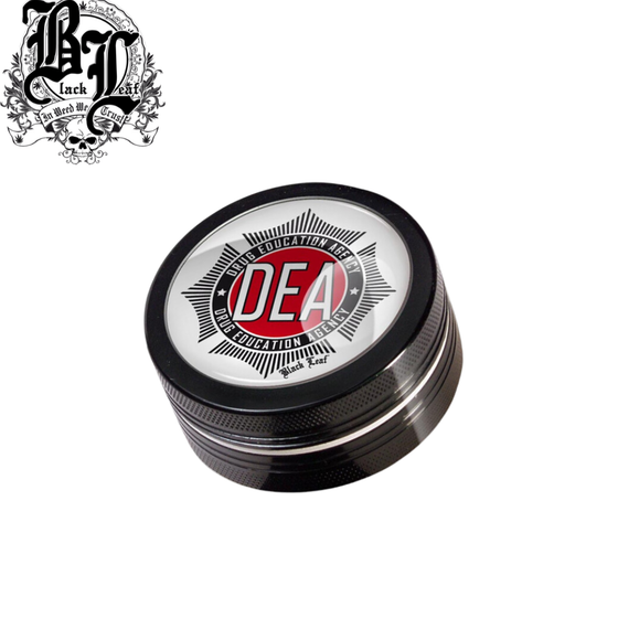 Grinder, Black Leaf®, DEA, Aluminium, 2-tlg.