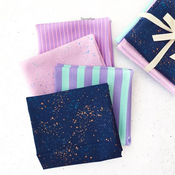 Fat Quarter Paket Tula Pink x Ruby Star Speckled Spreefee Stoffe