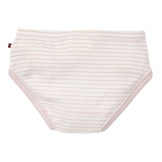People wear Organic Slips 2er Pack Katzen + Rosa Geringelt