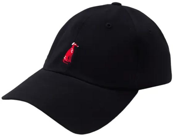 Baseball Cap Dog Black