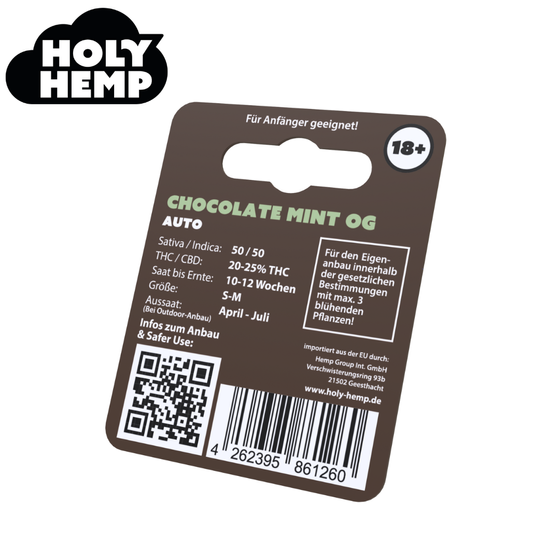 Samen, Holy Hemp, Chocolate Mint OG