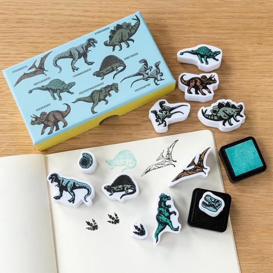 Rex London Mini Set Stempel Dinosaurier