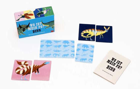 Laurence King  Spiel Tier Memo Wo ist mein Po?