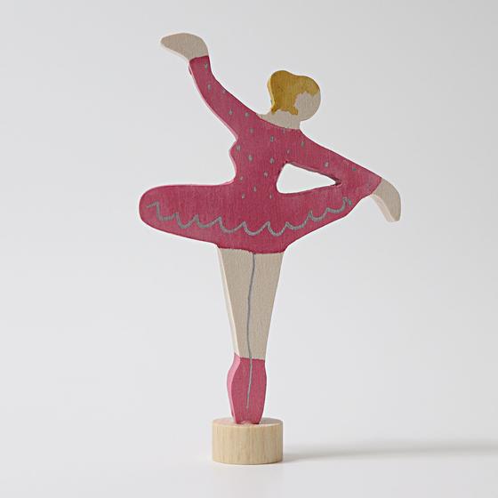 Grimm's Steckfigur Ballerina Rosa