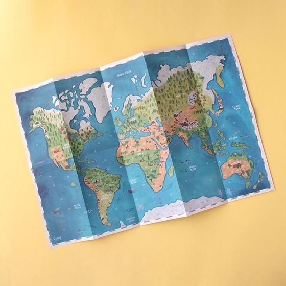 Londji Activity Animal World Poster & Sticker