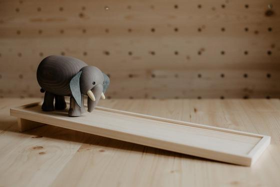 Elefant Lauftier aus dem Erzgebirge