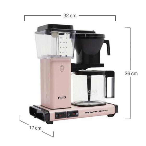 Moccamaster Kaffeemaschine SELECT Cherry Blossom