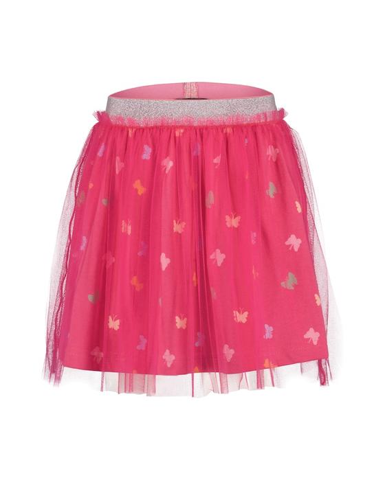 Tüllrock "Schmetterlinge", Baumwolle, pink