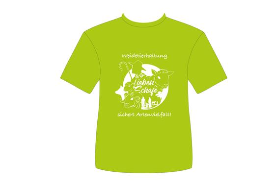 Damen T-Shirt, Motiv Weidetierhaltung