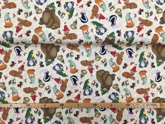 Robert Kaufman Gnomeland Critters Weihnachtstiere