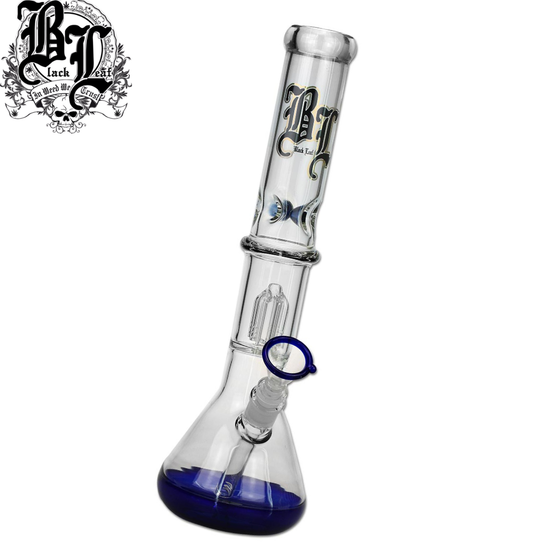 Perkolatorbong, Black Leaf®, Kolben, Blau