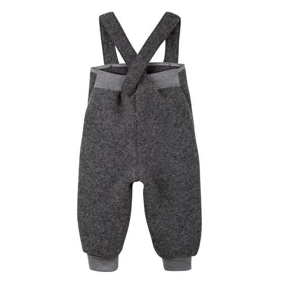 Pure Pure by Bauer Wollwalk Latzhose anthrazit