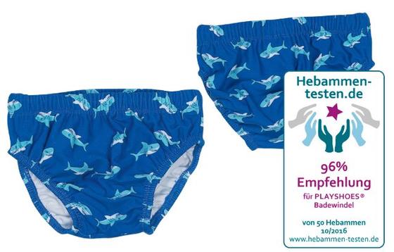 Badewindel "Hai", UV-Schutz