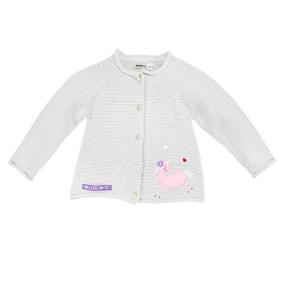 Strickjacke "Unicorn", reine Baumwolle