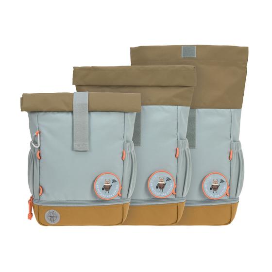 Lässig Kindergartenrucksack - Rolltop - Nature, Hellblau
