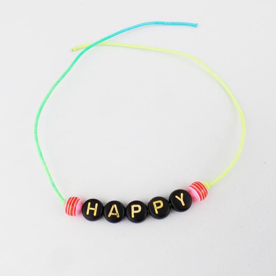 goldmarie Armband Happy zum Knoten - bunt 