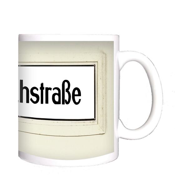 Ubahnhof Friedrichstraße U-Bahn Souvenir, Tasse Berlin von tom bäcker - U6 - Mitte, Lieblingstasse, S-Bahn, Schiffbauerdamm, Berliner Ensemble, Berthold Brecht, Tränenpalast, Gendarmenmarkt, Französischer Dom, Unter den Linden