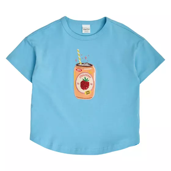 Freds World T-Shirt Hello Soda Air Blue