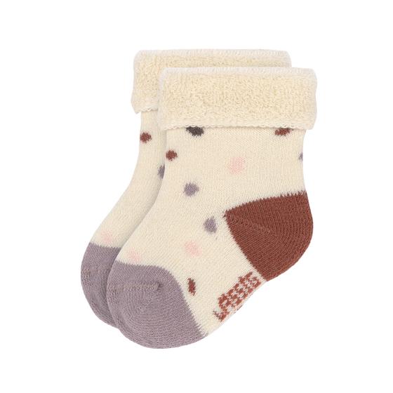 Lässig Newborn Socks Tiny Farmer Lila