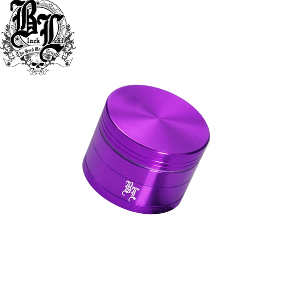 Grinder, Black Leaf®, anodisiert, Aluminium, 4-teilig, Übersicht