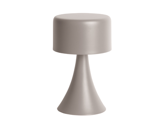 Lampe | Akku - LED Tischlampe Nora -  Warm grey